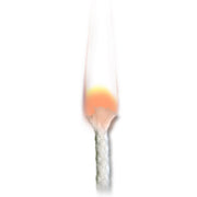 Coil of 1285 braided fiberglass torch wick in 3/16-inch diameter for outdoor torches