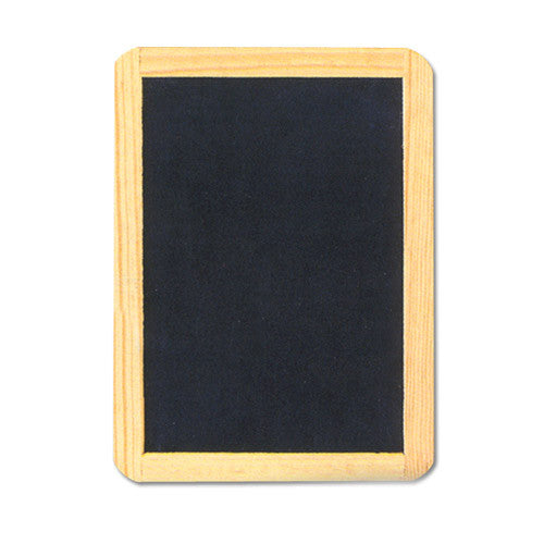 Genuine Slate Chalkboard with Wooden Frame, 5 Size Options (2x3" to 7x10"), Menu Boards, Table Signs, Kids Learning